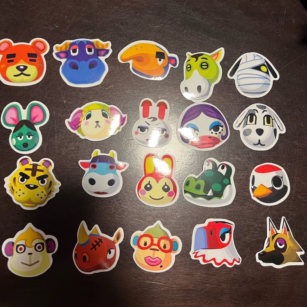 Animal Crossing Stickers 🍃